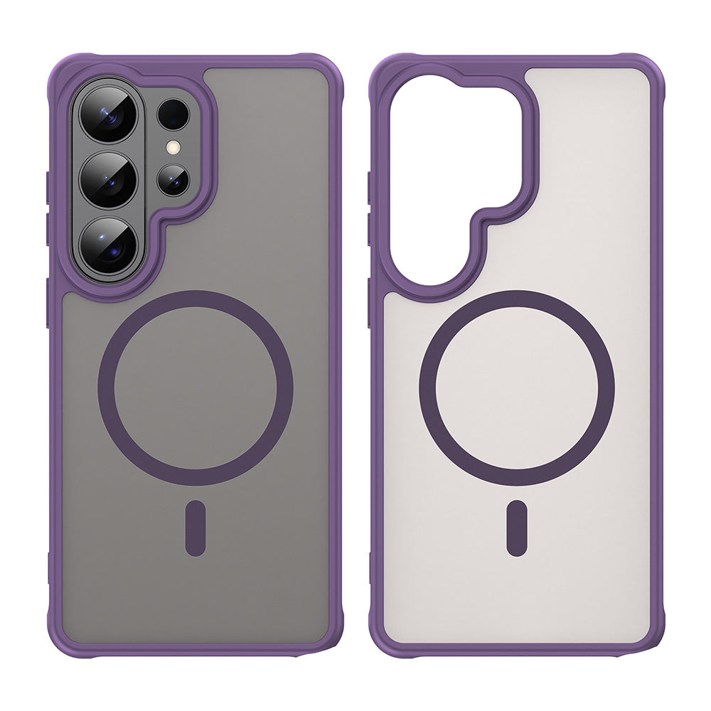 Husa MagSafe pentru Samsung Galaxy S26 Ultra, Techsuit, HaloFrost II, Mov