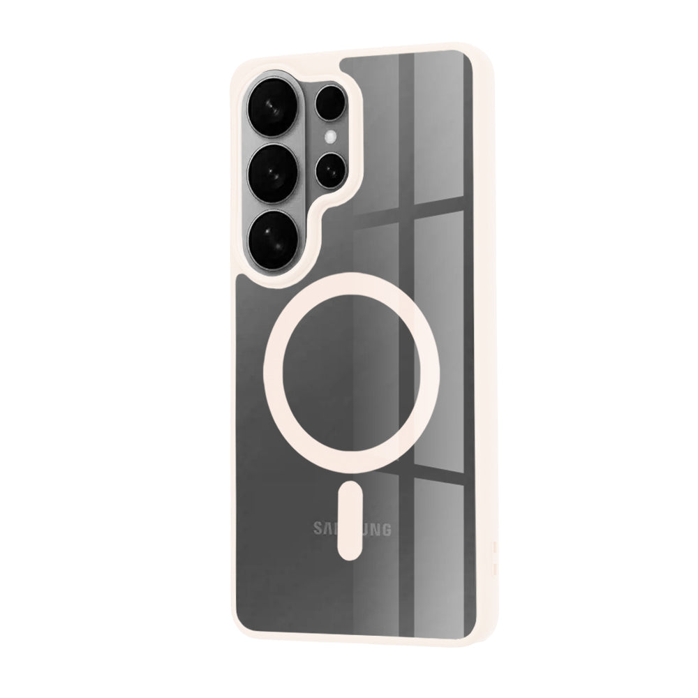 Husa MagSafe pentru Samsung Galaxy S26 Ultra, Techsuit, Pro, Roz