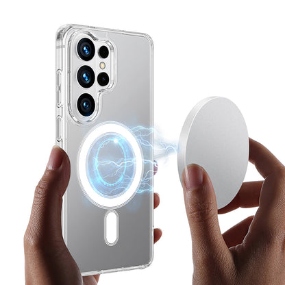 Husa MagSafe pentru Samsung Galaxy S26 Ultra, Techsuit, Pro, Transparenta