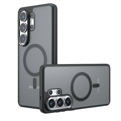 Husa MagSafe pentru Samsung Galaxy S26 Ultra, Techsuit, PureFrost, Neagra Satinata