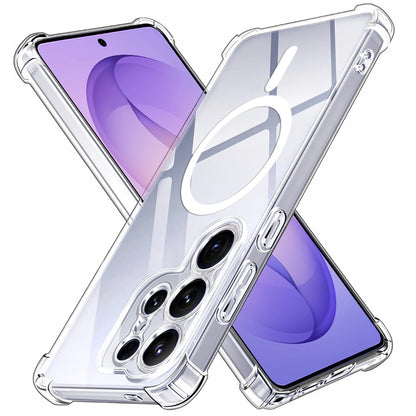 Husa MagSafe pentru Samsung Galaxy S26 Ultra S948, Techsuit, Shockproof, Transparenta