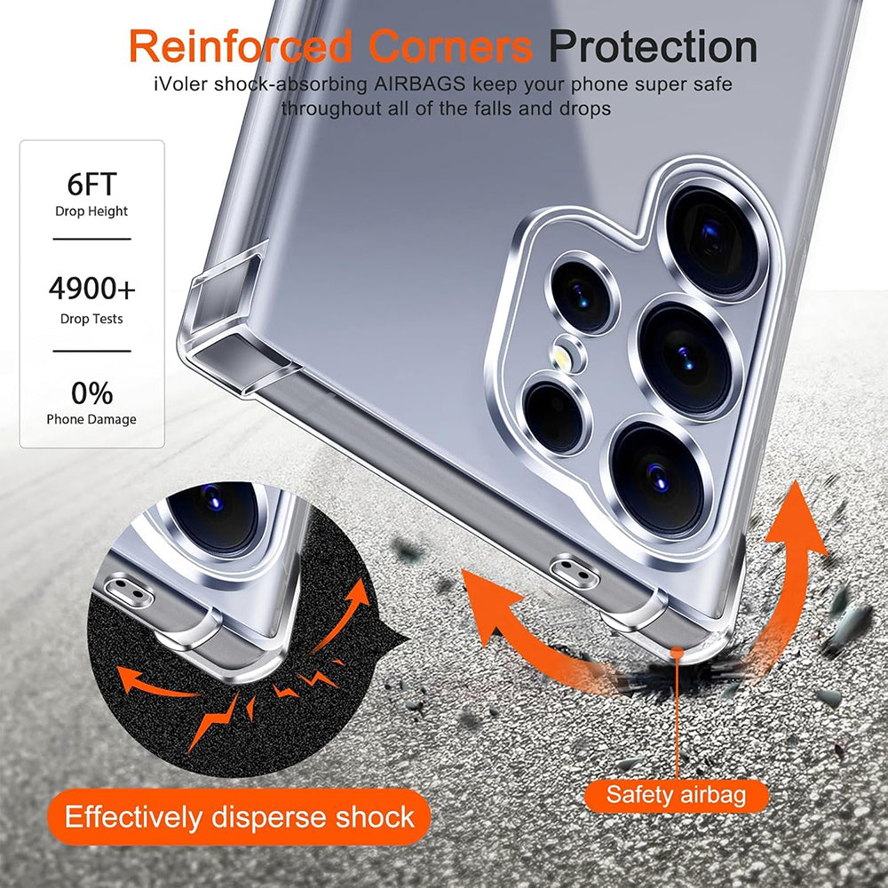 Husa MagSafe pentru Samsung Galaxy S26 Ultra S948, Techsuit, Shockproof, Transparenta