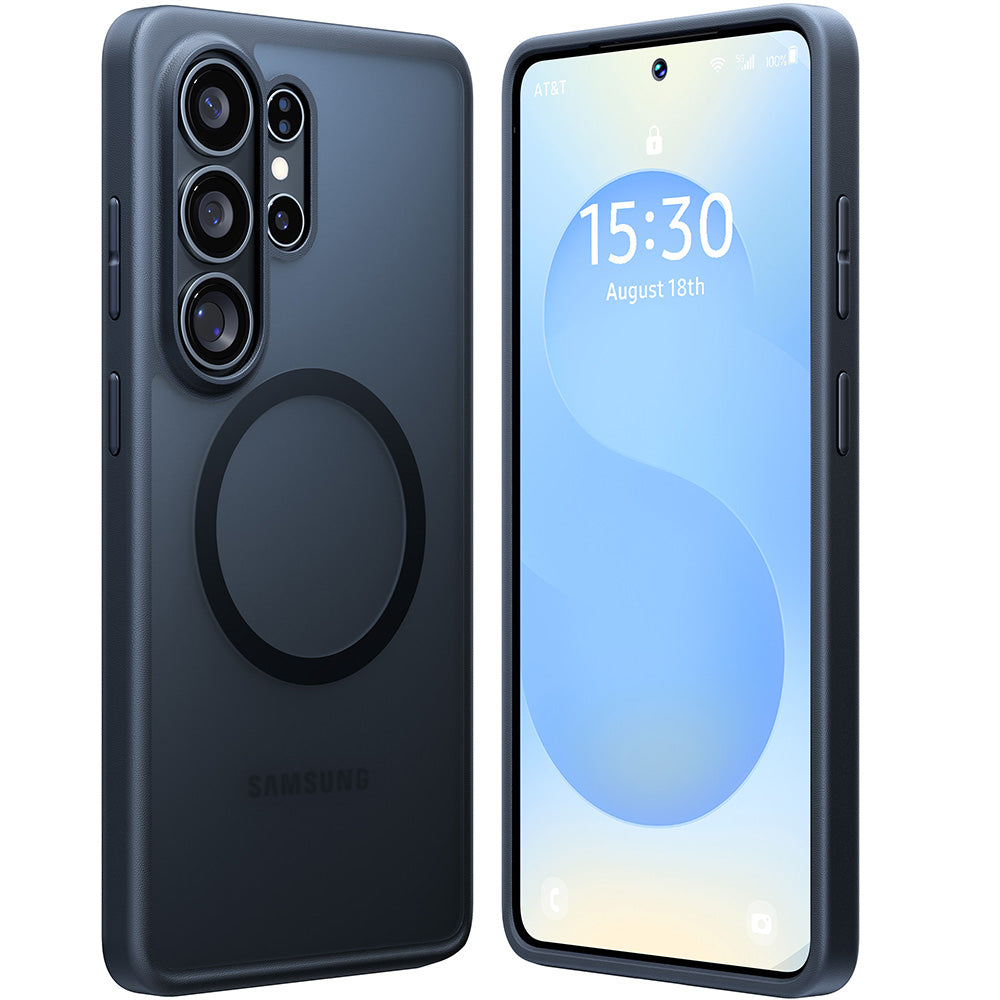 Husa MagSafe pentru Samsung Galaxy S26 Ultra, Torras, Guardian, Neagra