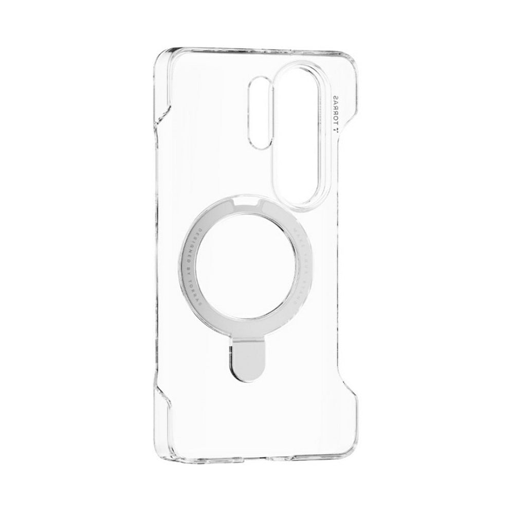 Husa MagSafe pentru Samsung Galaxy S26 Ultra, Torras, Ostand Slim, Transparenta