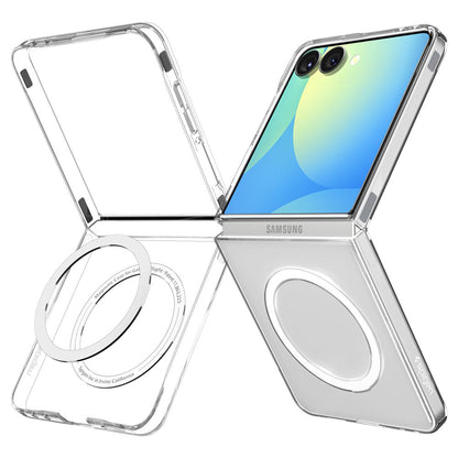 Husa MagSafe pentru Samsung Galaxy Z Flip7 F766, Spigen, Air Skin, Transparenta ACS09556