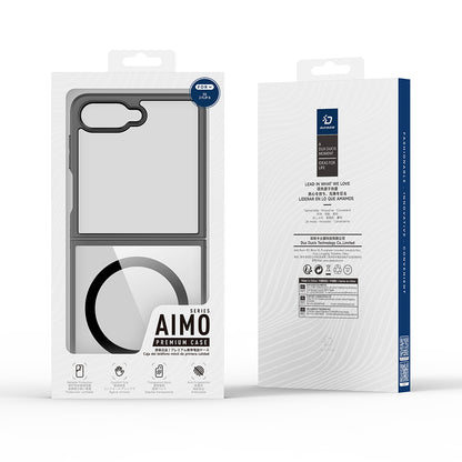 Husa MagSafe pentru Samsung Galaxy Z Flip8 F776, DUX DUCIS, Aimo, Neagra