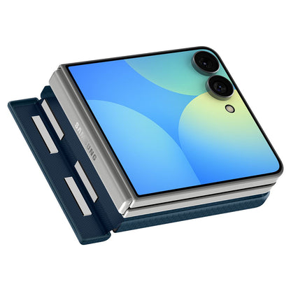 Husa MagSafe pentru Samsung Galaxy Z Flip8 F776, Spigen, Air Skin, Bleumarin ACS11514