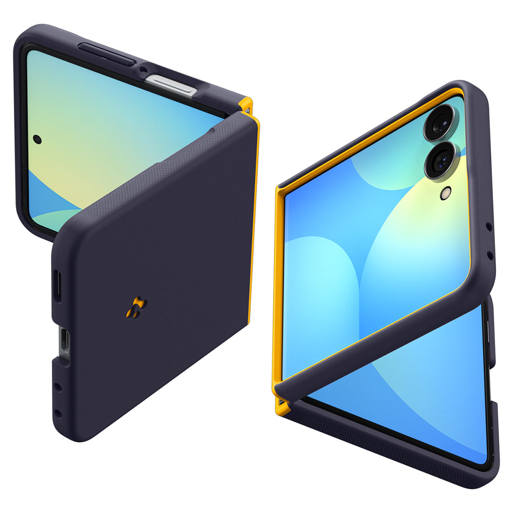 Husa MagSafe pentru Samsung Galaxy Z Flip8 F776, Spigen, Caseology Nano Pop, Mov ACS11522