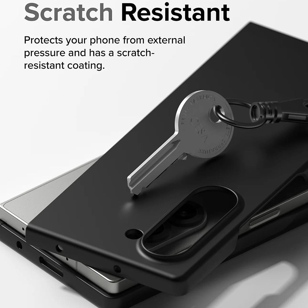 Husa MagSafe pentru Samsung Galaxy Z Fold6 F956, Ringke, Slim, Neagra