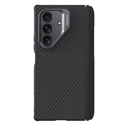 Husa MagSafe pentru Samsung Galaxy Z Fold7 F966, Nillkin, CarboProp with Camera Cutout and S-Pen Holder, Neagra