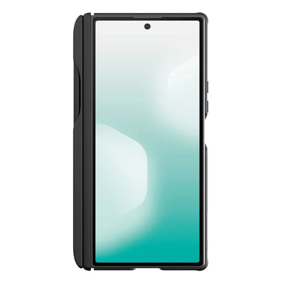 Husa MagSafe pentru Samsung Galaxy Z Fold7 F966, Nillkin, CarboProp with Camera Cutout and S-Pen Holder, Neagra