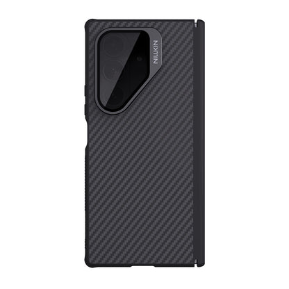 Husa MagSafe pentru Samsung Galaxy Z Fold7 F966, Nillkin, CarboProp with Transparent Black Lens Cover, Neagra