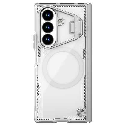 Husa MagSafe pentru Samsung Galaxy Z Fold7 F966, Nillkin, Iceblade Prop with Camera Cutout, Gri