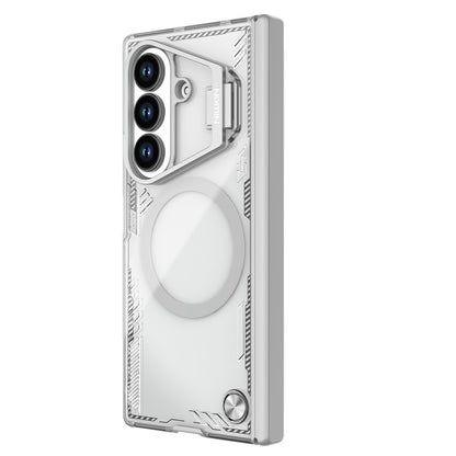Husa MagSafe pentru Samsung Galaxy Z Fold7 F966, Nillkin, Iceblade Prop with Camera Cutout, Gri