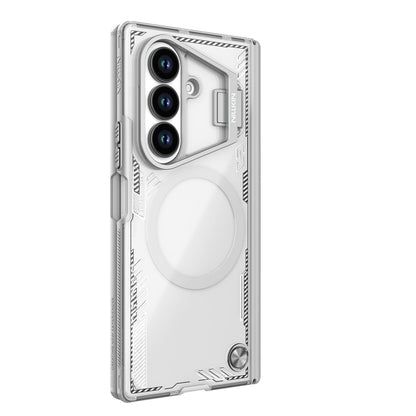 Husa MagSafe pentru Samsung Galaxy Z Fold7 F966, Nillkin, Iceblade Prop with Camera Cutout, Gri