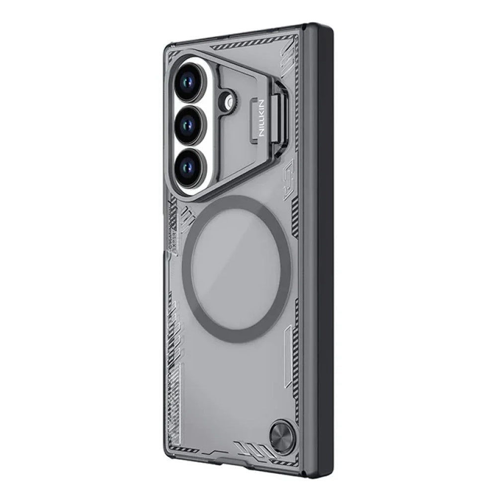Husa MagSafe pentru Samsung Galaxy Z Fold7 F966, Nillkin, Iceblade Prop with Camera Cutout, Neagra
