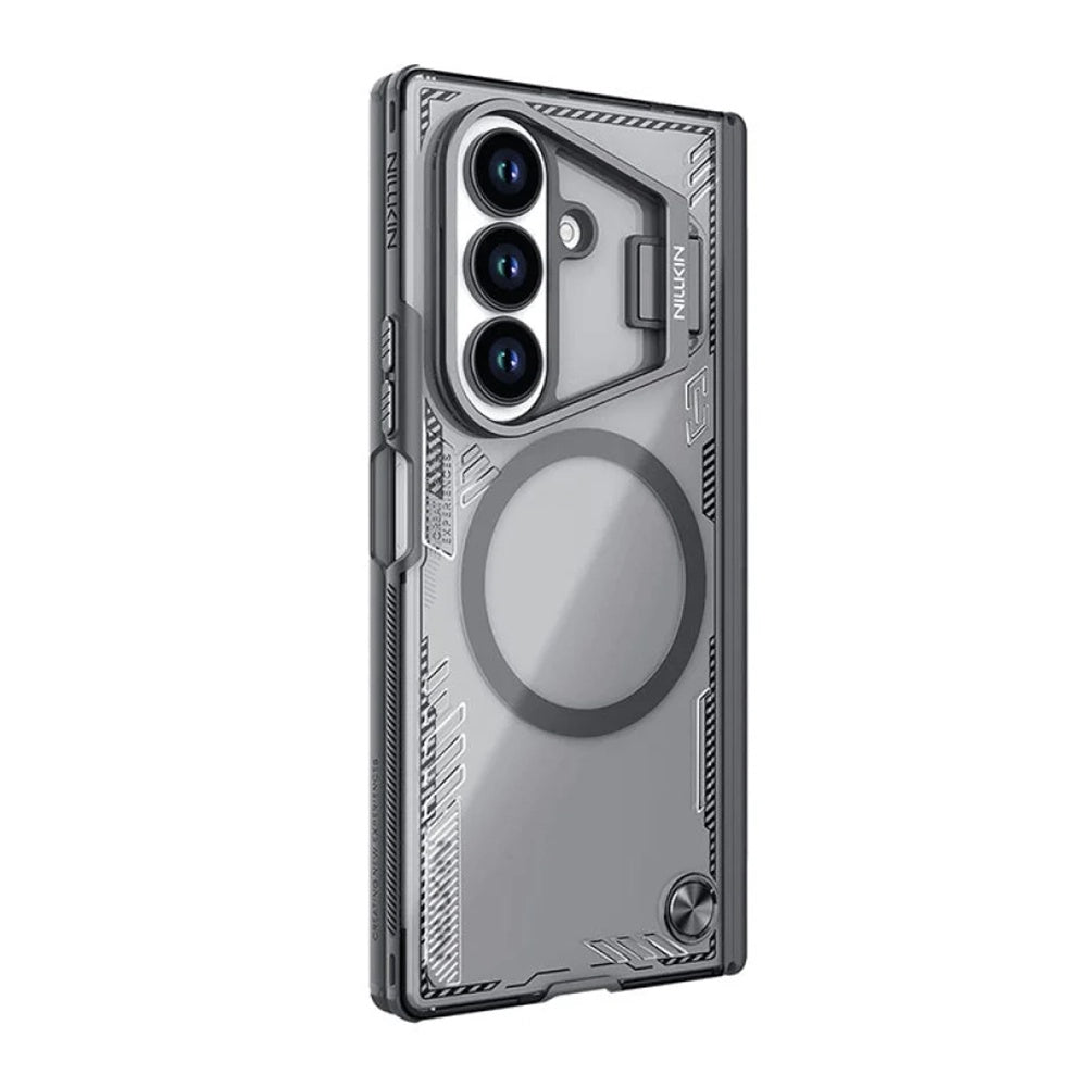 Husa MagSafe pentru Samsung Galaxy Z Fold7 F966, Nillkin, Iceblade Prop with Camera Cutout, Neagra