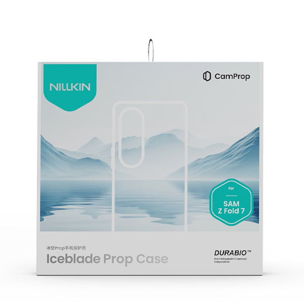 Husa MagSafe pentru Samsung Galaxy Z Fold7 F966, Nillkin, Iceblade Prop with Camera Cutout, Neagra