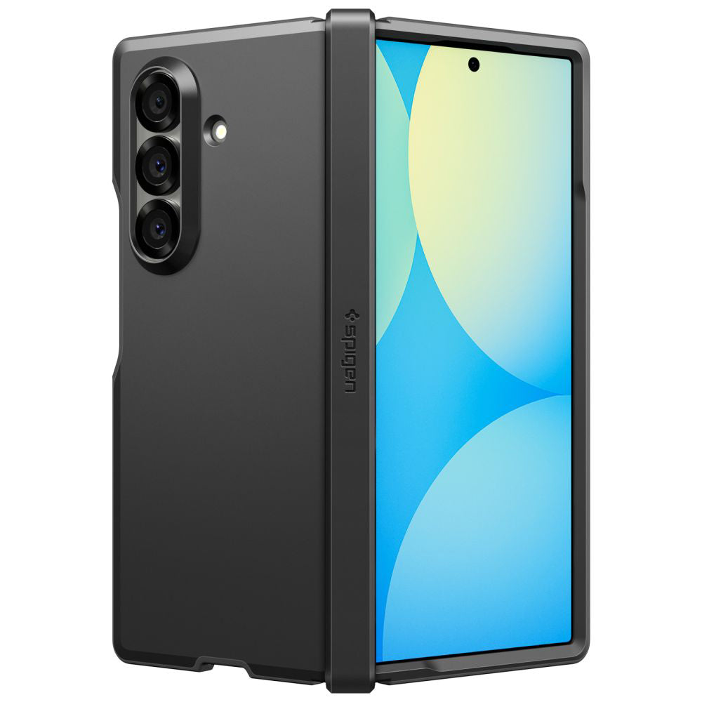 Husa MagSafe pentru Samsung Galaxy Z Fold7 F966, Spigen, Tough Armor Pro, Neagra ACS09549