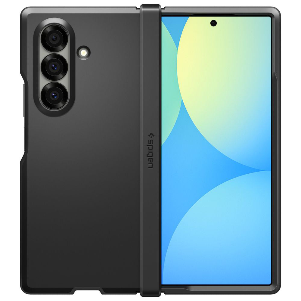 Husa MagSafe pentru Samsung Galaxy Z Fold7 F966, Spigen, Tough Armor Pro, Neagra ACS09549