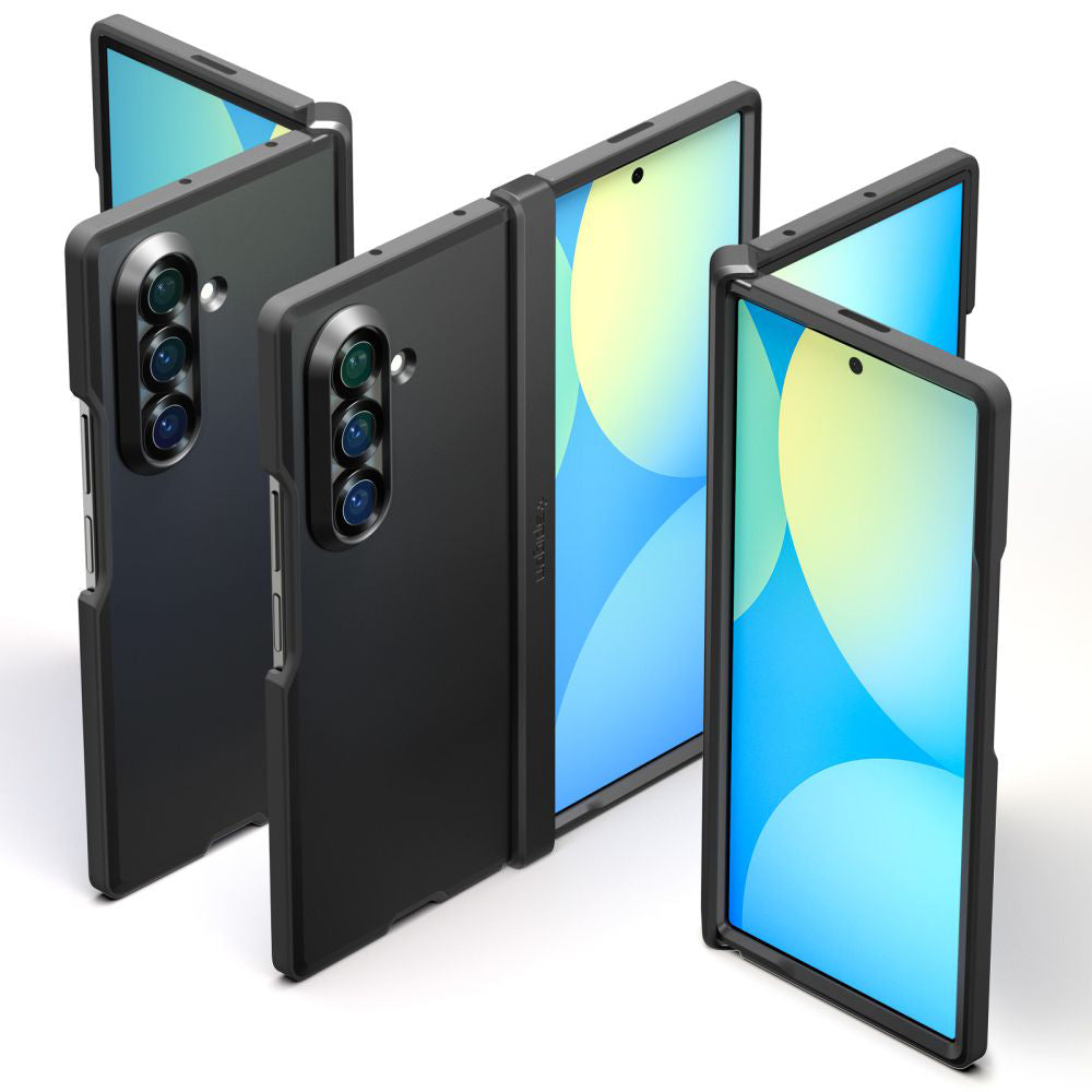 Husa MagSafe pentru Samsung Galaxy Z Fold7 F966, Spigen, Tough Armor Pro, Neagra ACS09549