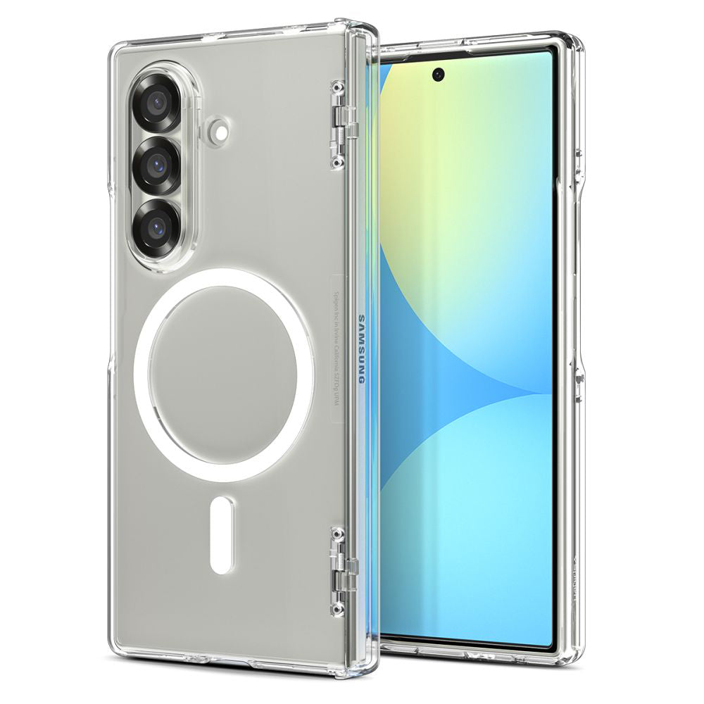 Husa MagSafe pentru Samsung Galaxy Z Fold7 F966, Spigen, Ultra Hybrid Pro, Transparenta ACS09546