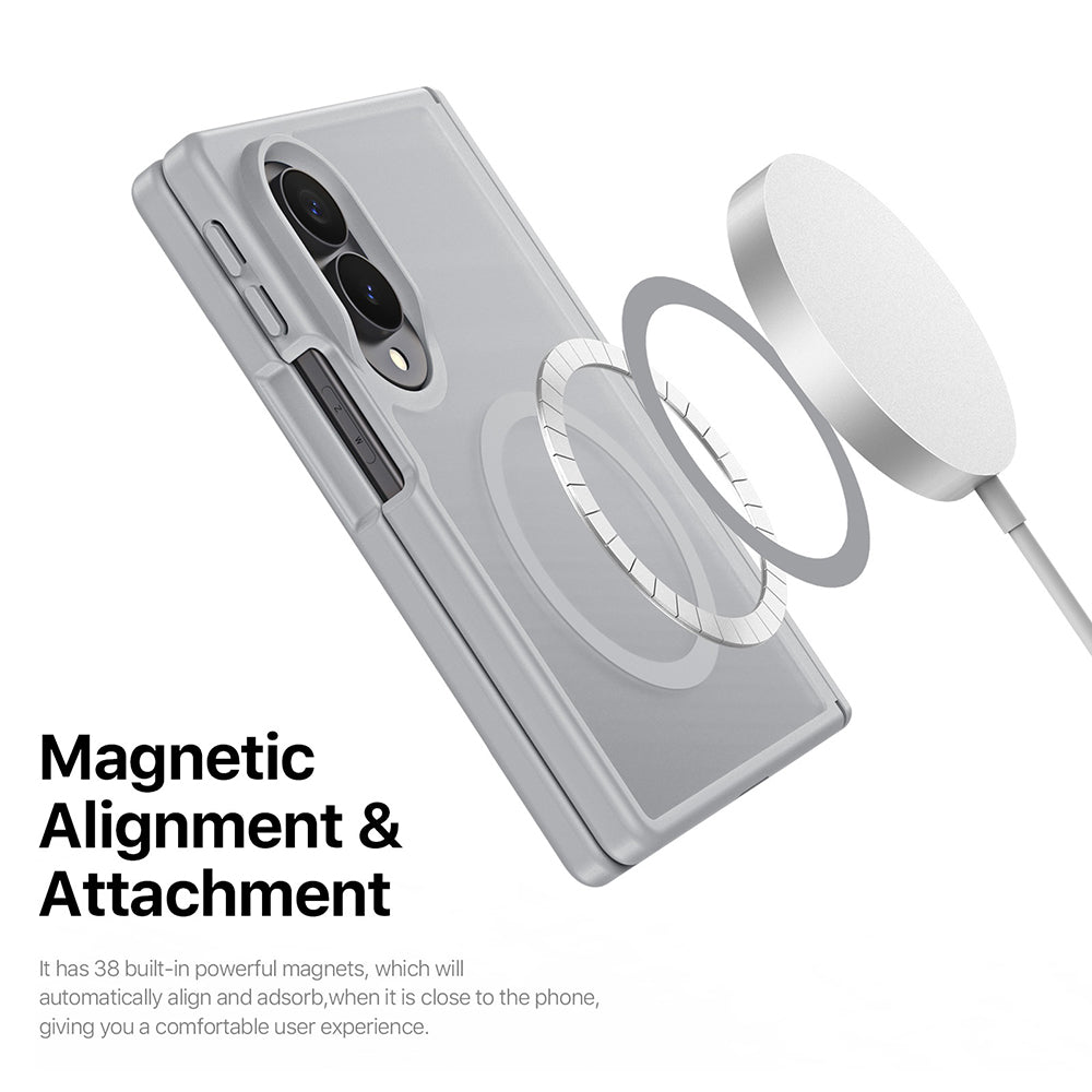 Husa MagSafe pentru Samsung Galaxy Z Fold8 F971, DUX DUCIS, Yind, Neagra
