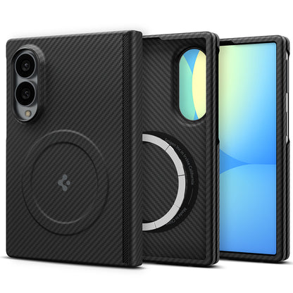 Husa MagSafe pentru Samsung Galaxy Z Fold8 F971, Spigen, Air Skin, Neagra ACS11953