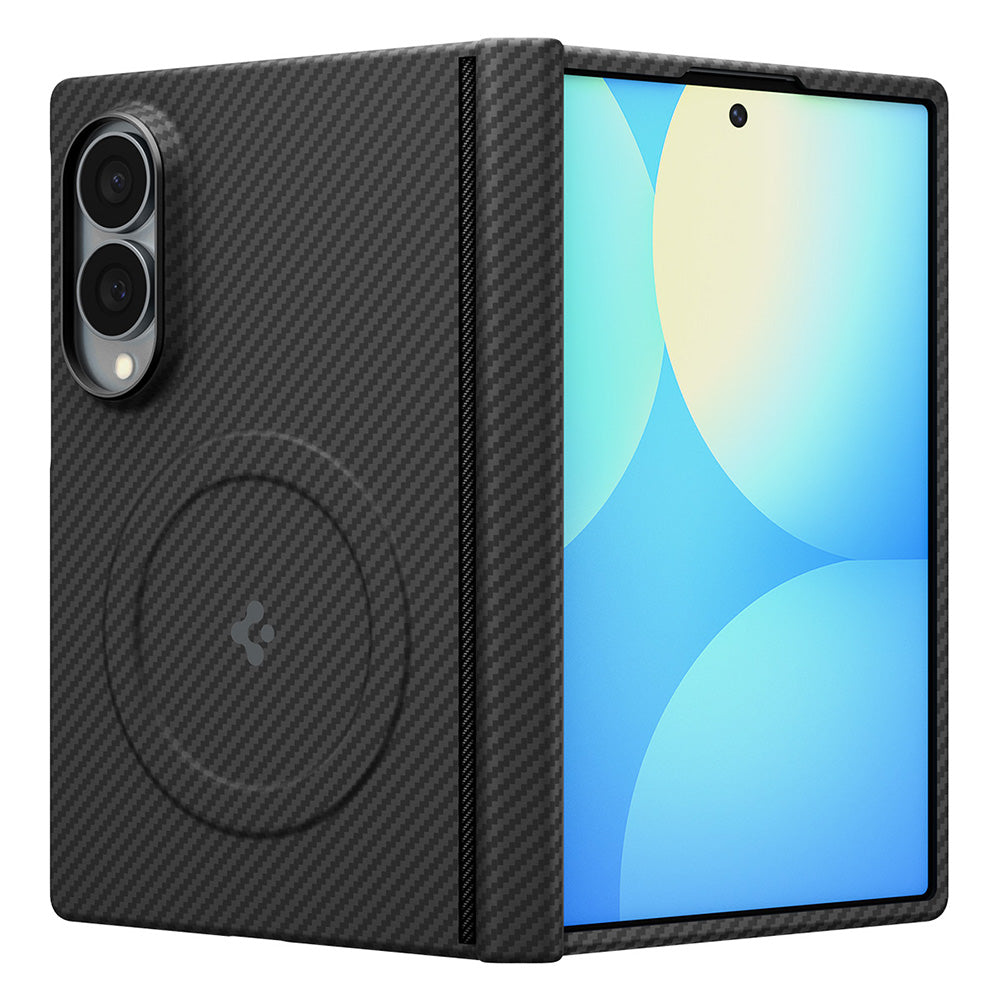 Husa MagSafe pentru Samsung Galaxy Z Fold8 F971, Spigen, Air Skin, Neagra ACS11953