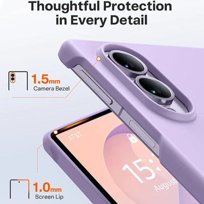Husa MagSafe pentru Samsung Galaxy Z Fold8 F971, Torras, Ostand L1 Guardian, Mov Deschis