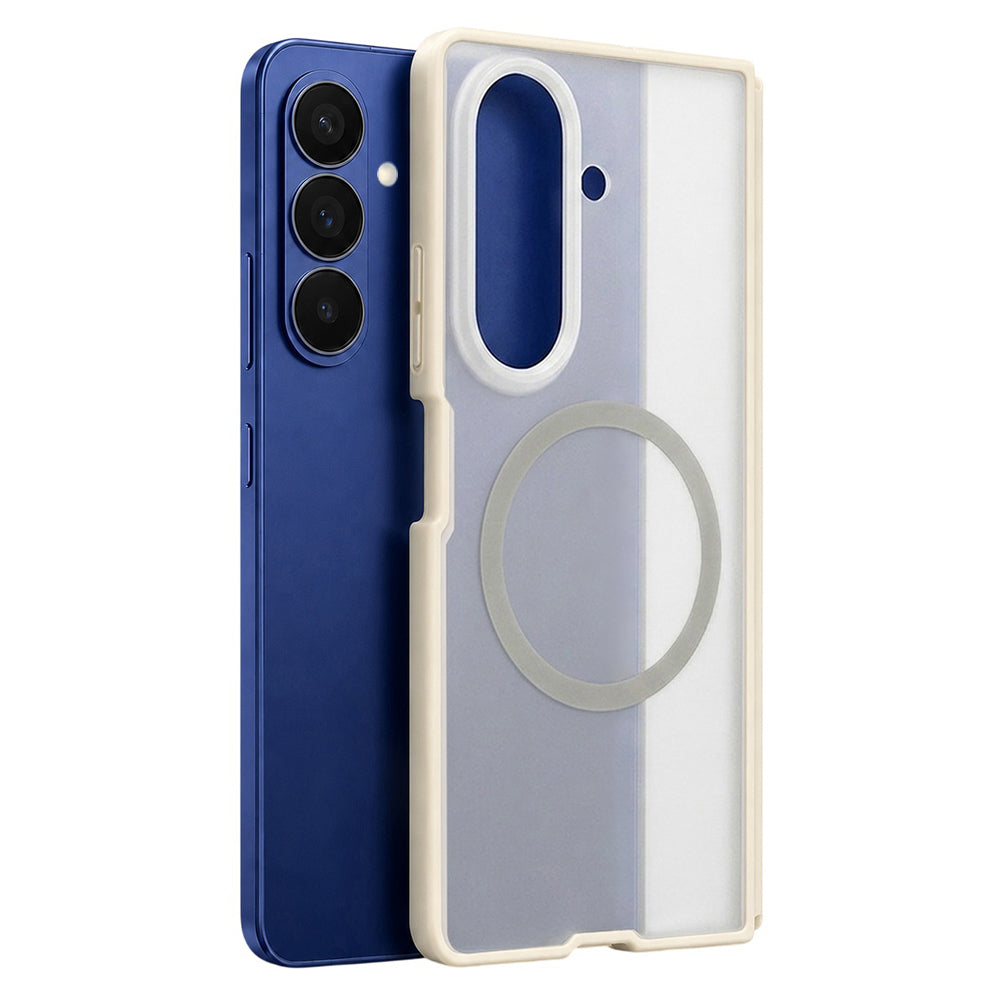 Husa MagSafe pentru Samsung Galaxy Z Fold8 Ultra F971, Blueo, Skin Friendly Anti-Drop, Gri Satinata