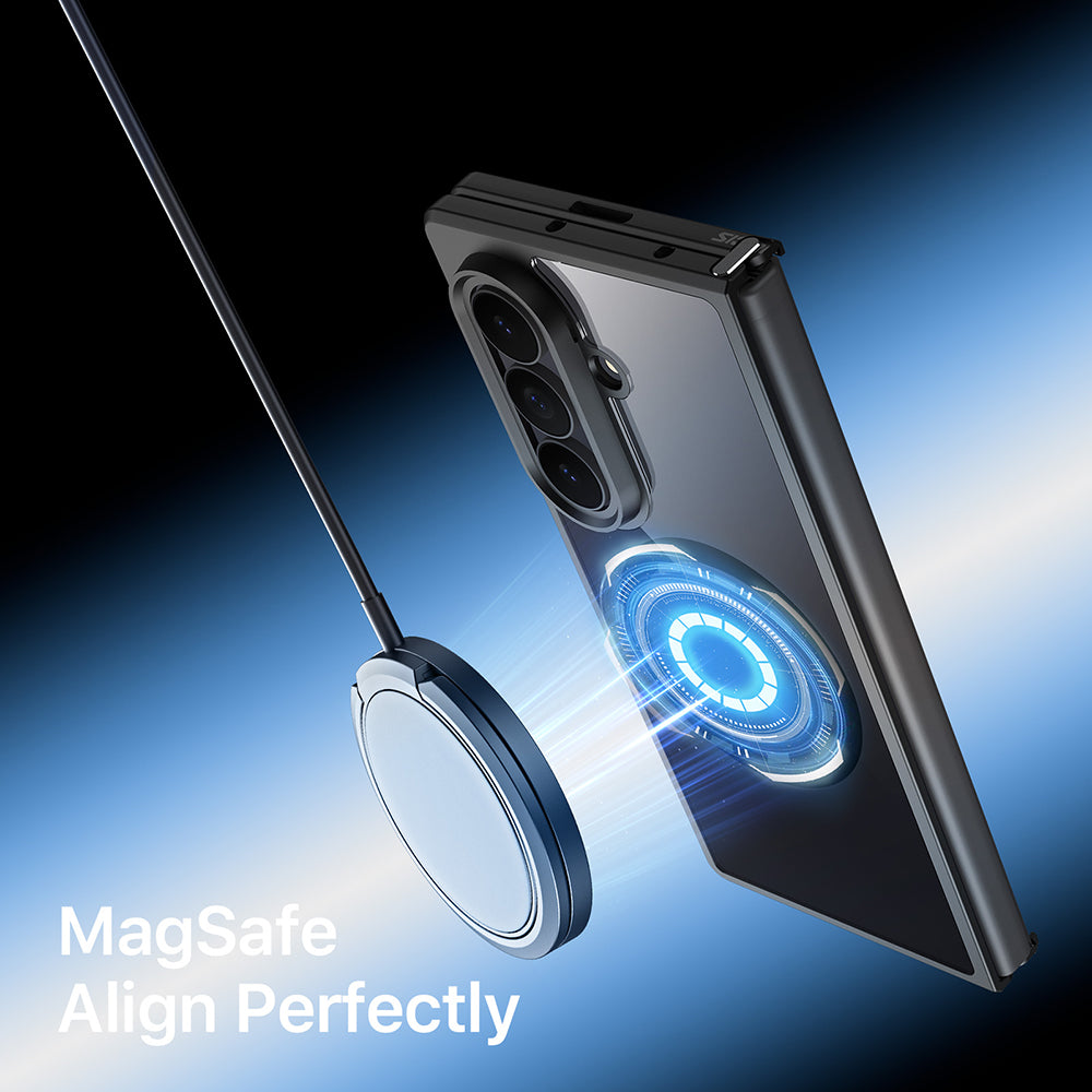 Husa MagSafe pentru Samsung Galaxy Z Fold8 Ultra F976, DUX DUCIS, Aimo, Neagra