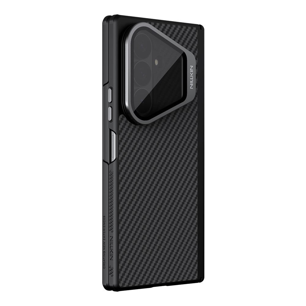 Husa MagSafe pentru Samsung Galaxy Z Fold8 Ultra F976, Nillkin, CarboProp with Transparent Black Lens Cover, Neagra