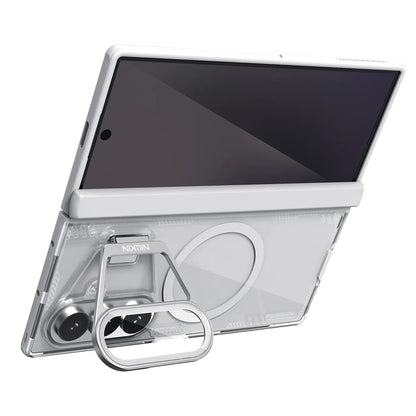 Husa MagSafe pentru Samsung Galaxy Z Fold8 Ultra F976, Nillkin, Iceblade Prop with Camera Cutout, Gri