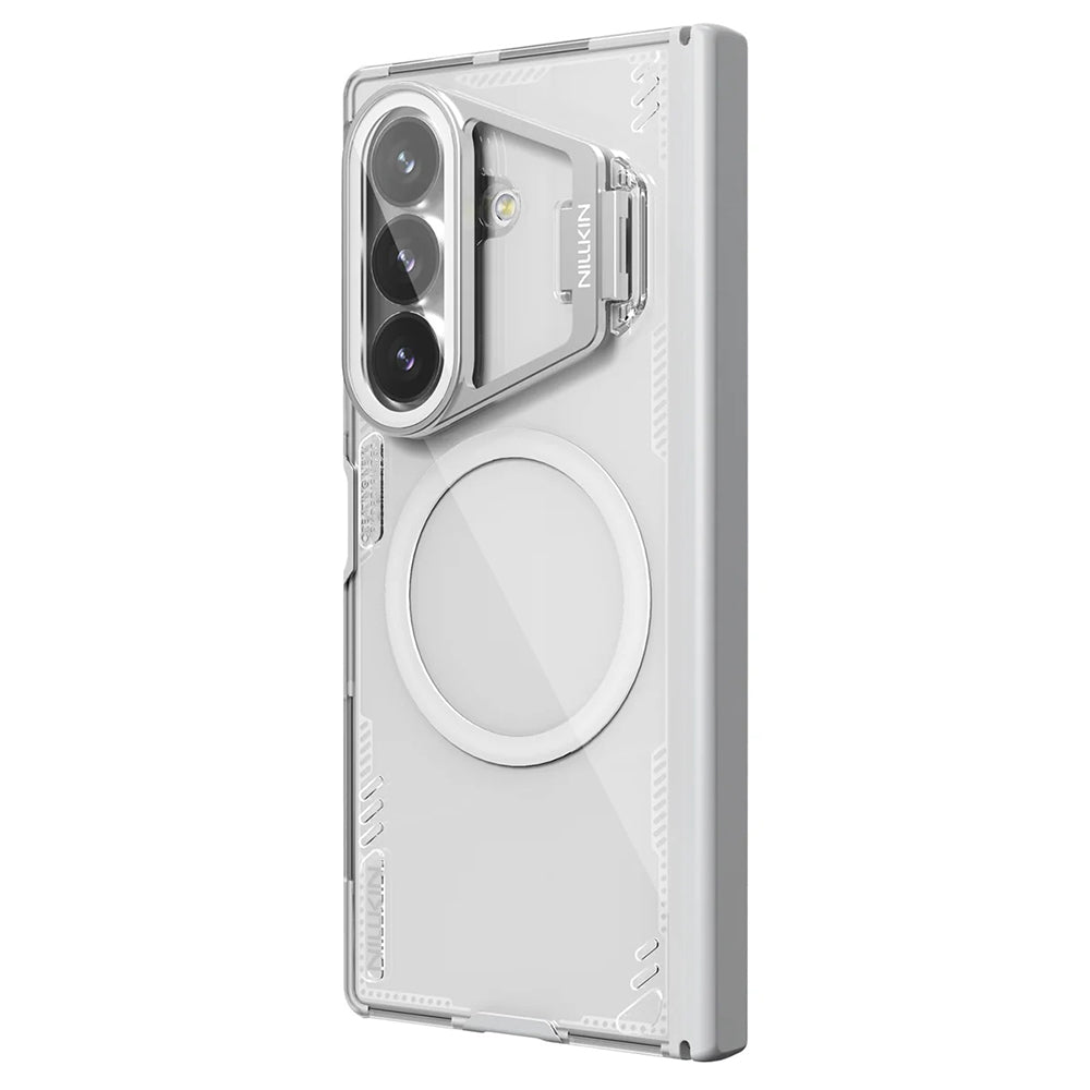 Husa MagSafe pentru Samsung Galaxy Z Fold8 Ultra F976, Nillkin, Iceblade Prop with Camera Cutout, Gri