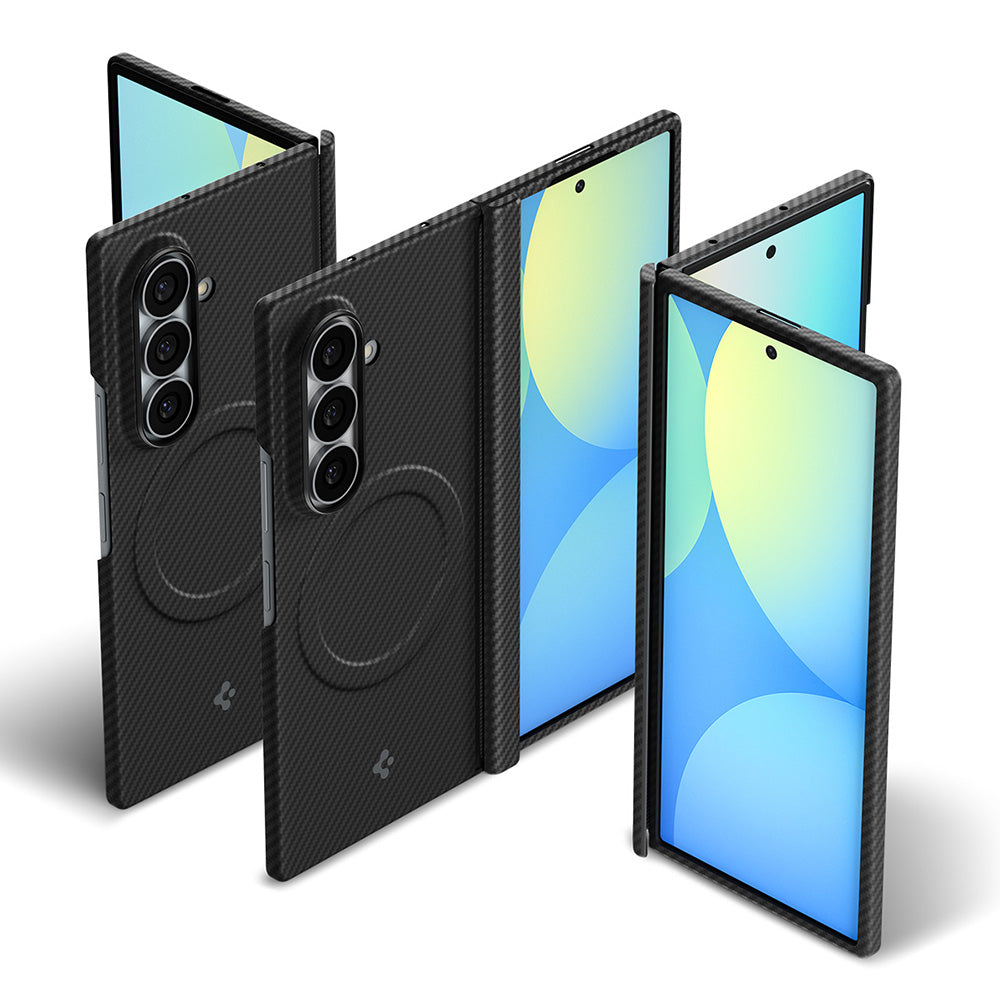 Husa MagSafe pentru Samsung Galaxy Z Fold8 Ultra F976, Spigen, Air Skin, Bleumarin ACS11852