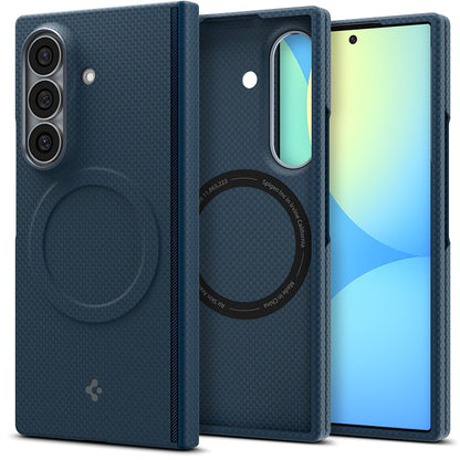 Husa MagSafe pentru Samsung Galaxy Z Fold8 Ultra F976, Spigen, Air Skin, Bleumarin ACS11852