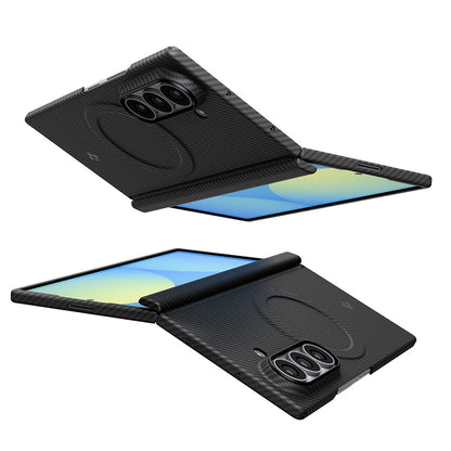 Husa MagSafe pentru Samsung Galaxy Z Fold8 Ultra F976, Spigen, Air Skin, Bleumarin ACS11852