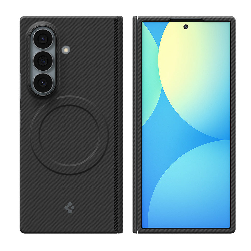 Husa MagSafe pentru Samsung Galaxy Z Fold8 Ultra F976, Spigen, Air Skin, Bleumarin ACS11852