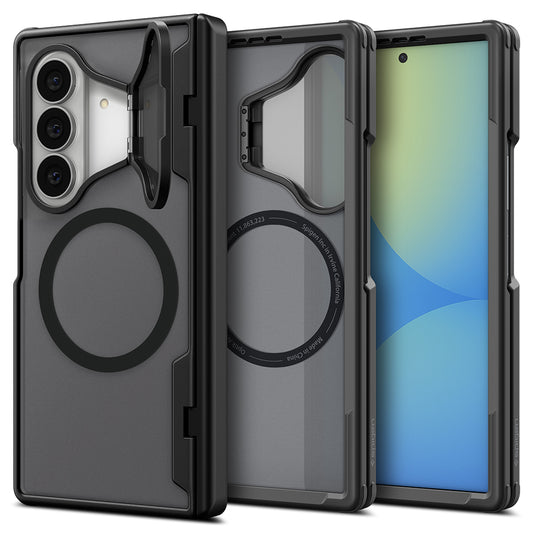 Husa MagSafe pentru Samsung Galaxy Z Fold8 Ultra F976, Spigen, Optik Armor Pro, Neagra ACS11500