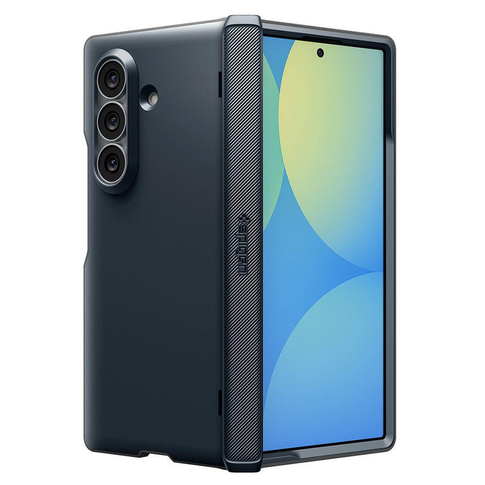 Husa MagSafe pentru Samsung Galaxy Z Fold8 Ultra F976, Spigen, Slim Armor Pro, Albastra ACS11509