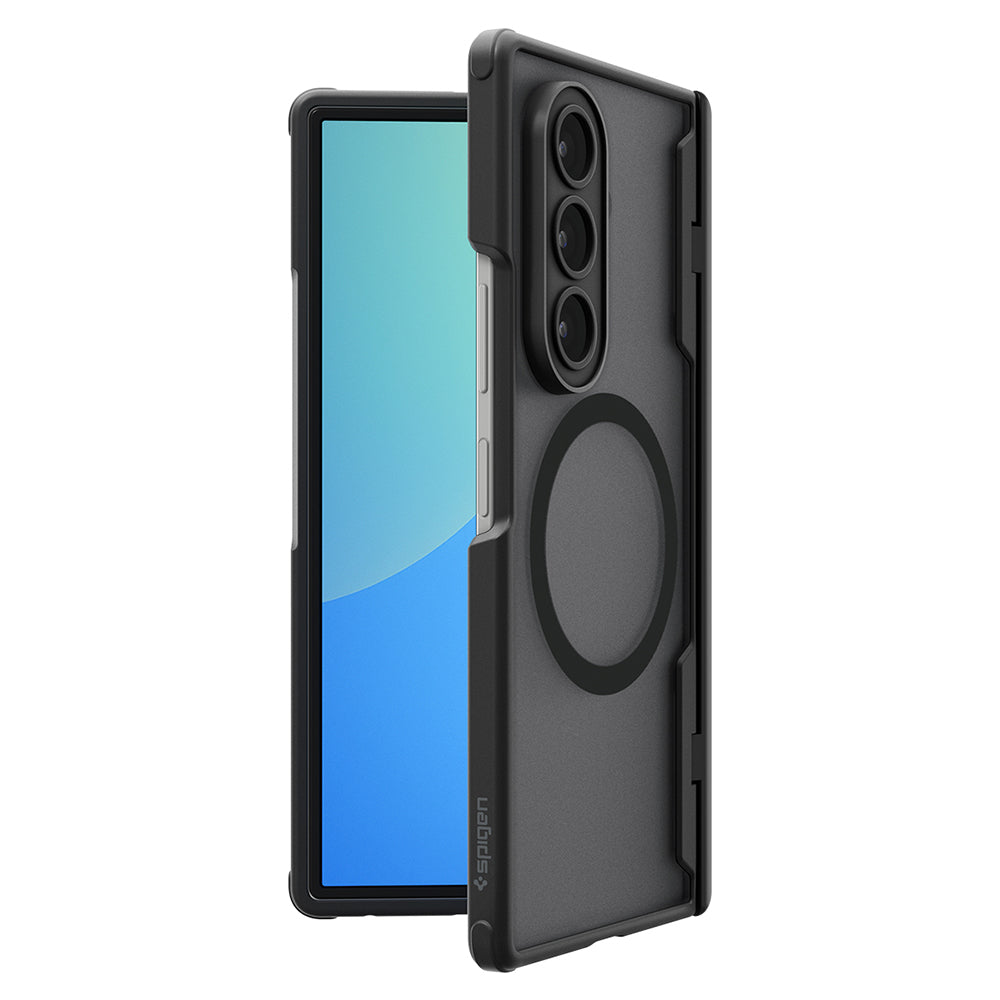 Husa MagSafe pentru Samsung Galaxy Z Fold8 Ultra F976, Spigen, Ultra Hybrid Pro, Neagra Satinata ACS12102