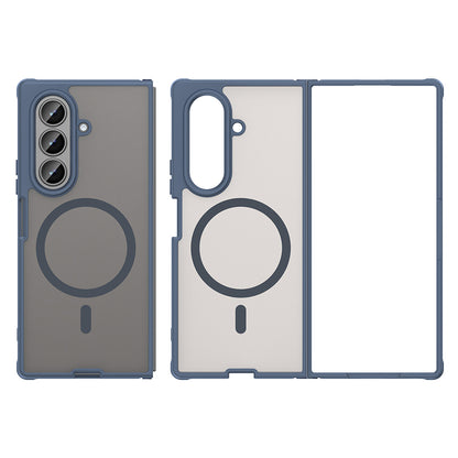 Husa MagSafe pentru Samsung Galaxy Z Fold8 Ultra F976, Techsuit, HaloFrost II, Bleumarin