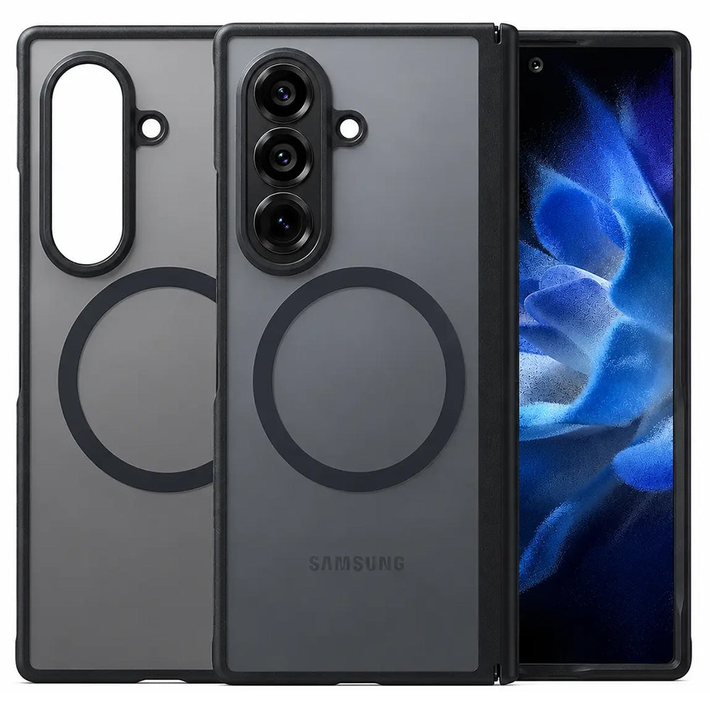 Husa MagSafe pentru Samsung Galaxy Z Fold8 Ultra F976, Torras, Guardian, Neagra