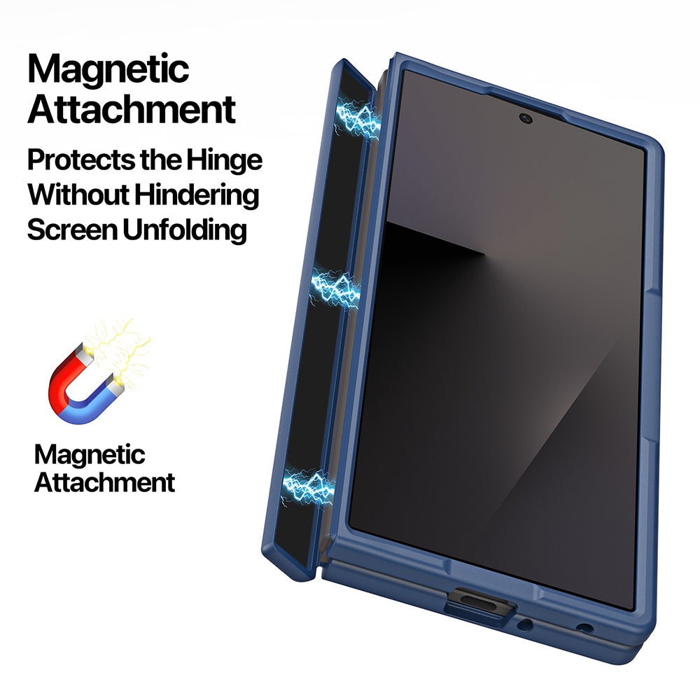 Husa MagSafe pentru Samsung Galaxy Z Fold8 Ultra F976 / Z Fold7 F966, DUX DUCIS, Yind, Neagra