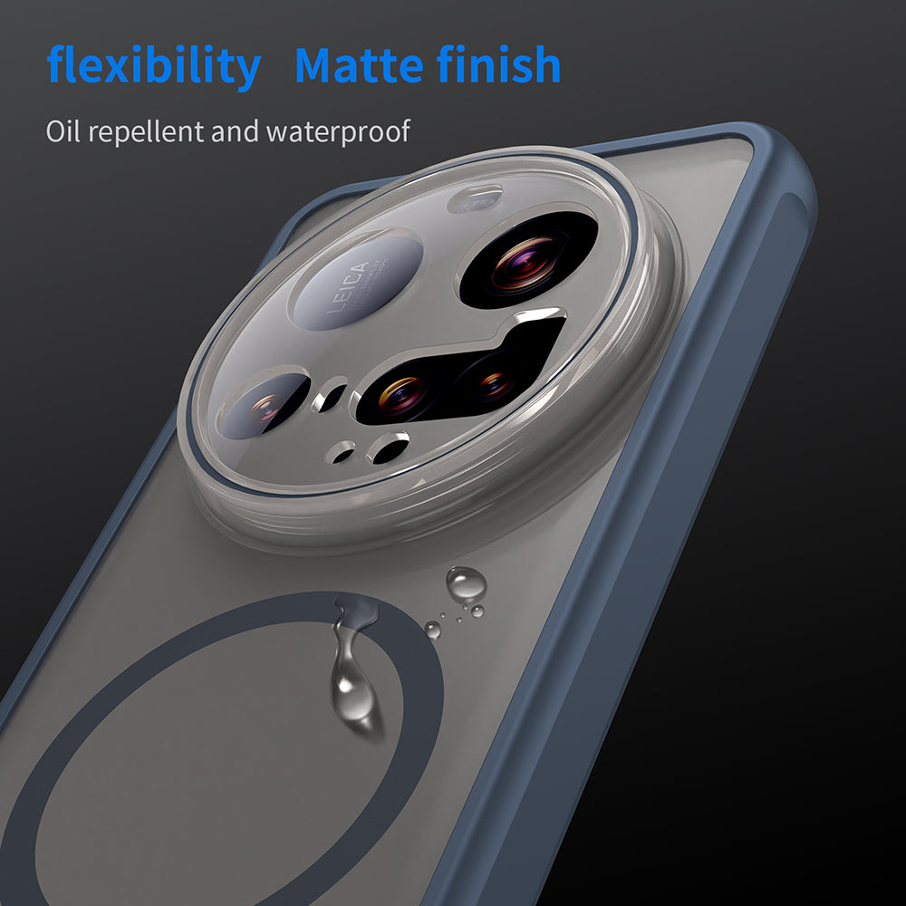 Husa MagSafe pentru Xiaomi 15 Ultra, Techsuit, HaloFrost II, Bleumarin