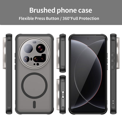 Husa MagSafe pentru Xiaomi 15 Ultra, Techsuit, HaloFrost II, Neagra