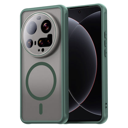 Husa MagSafe pentru Xiaomi 15 Ultra, Techsuit, HaloFrost II, Verde