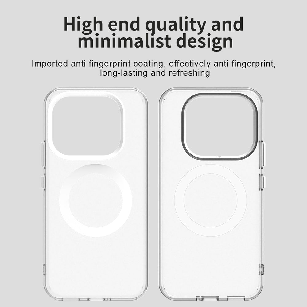 Husa MagSafe pentru Xiaomi 15T Pro, Techsuit, CandyCase, Alba