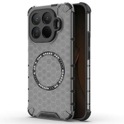 Husa MagSafe pentru Xiaomi 15T Pro, Techsuit, HoneyComb Shield, Neagra